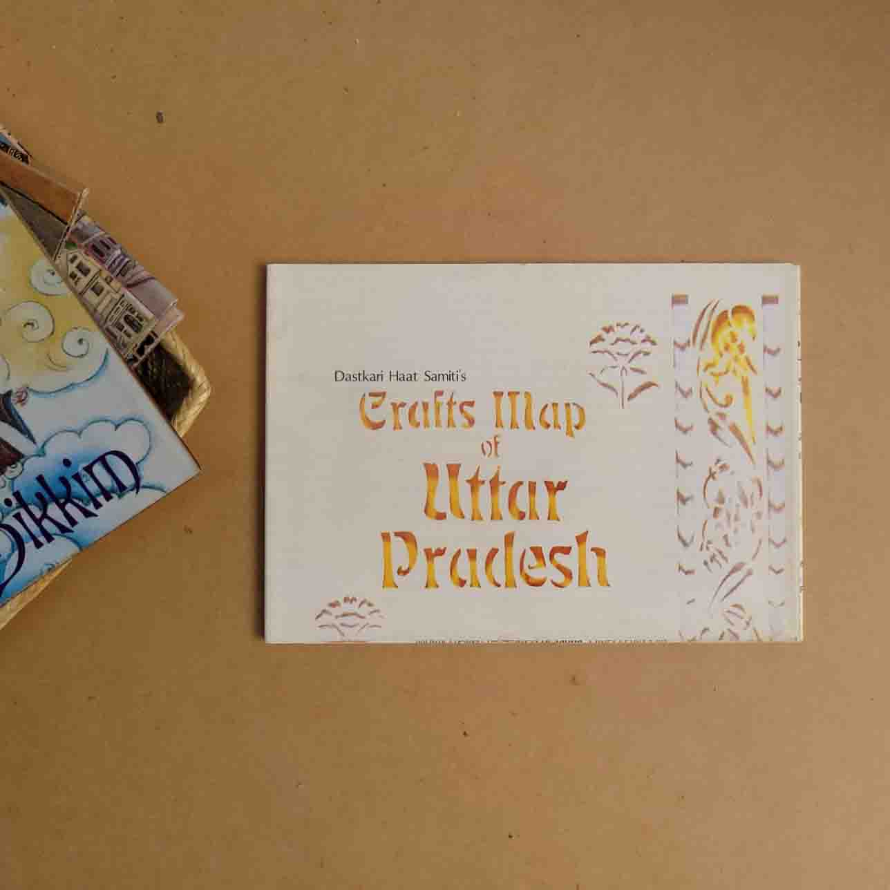 Crafts & Textiles Map of Uttar Pradesh