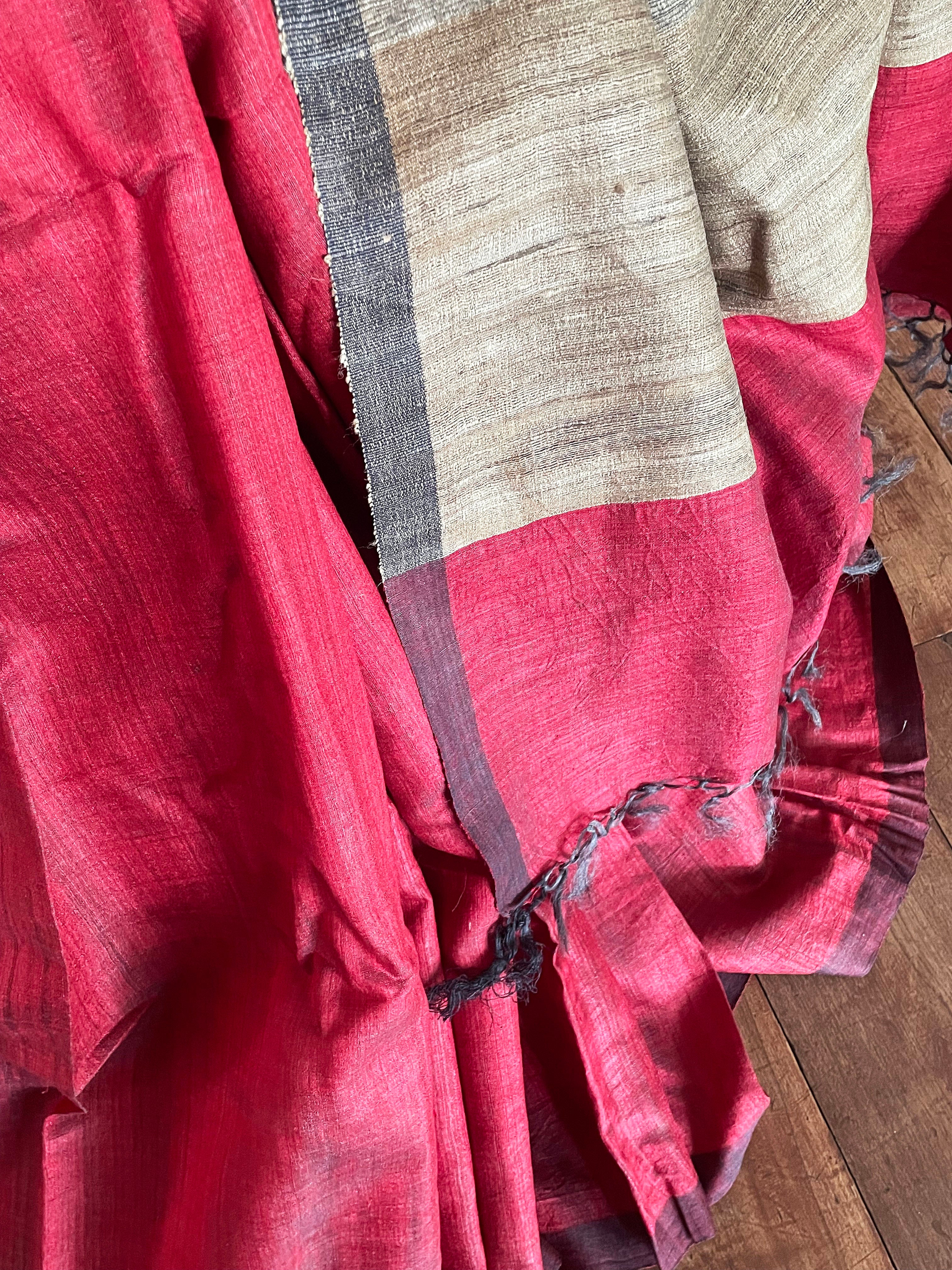 Matka silk saree from Bhagalpur