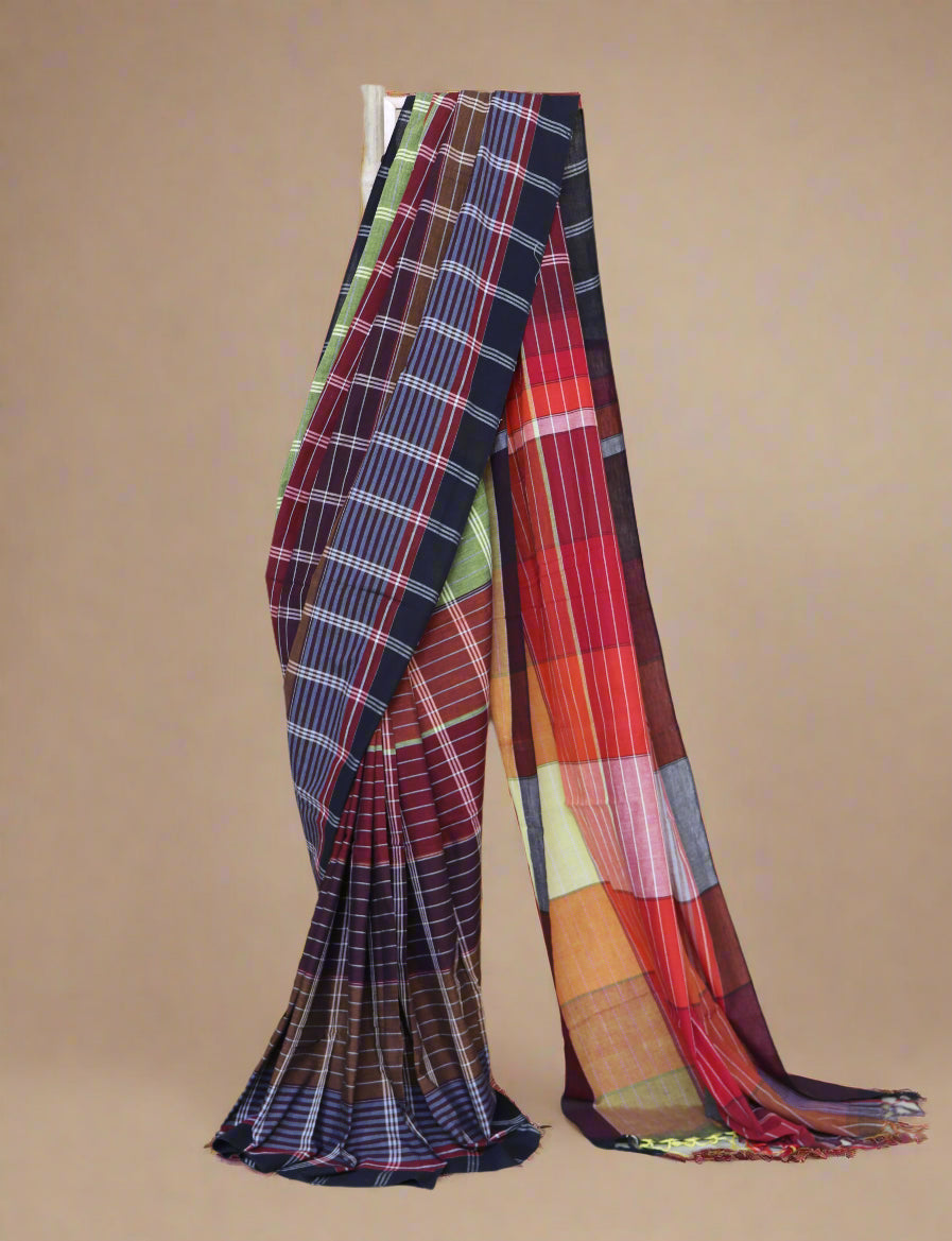 Handloom Cotton Saree – Crafted in Bengal