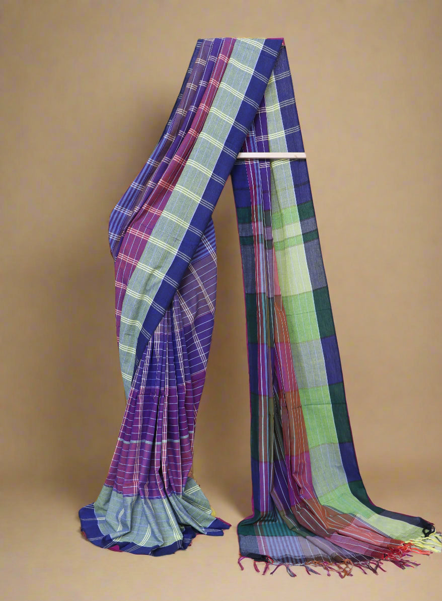 Handloom Cotton Saree – Crafted in Bengal