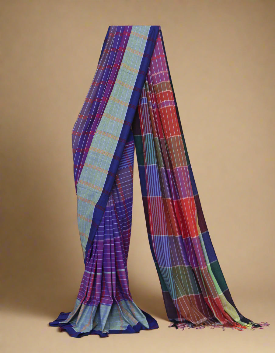 Handloom Cotton Saree – Crafted in Bengal