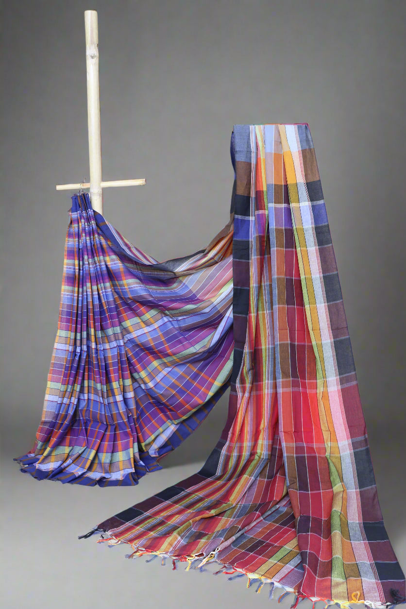 Handloom Cotton Saree – Crafted in Bengal