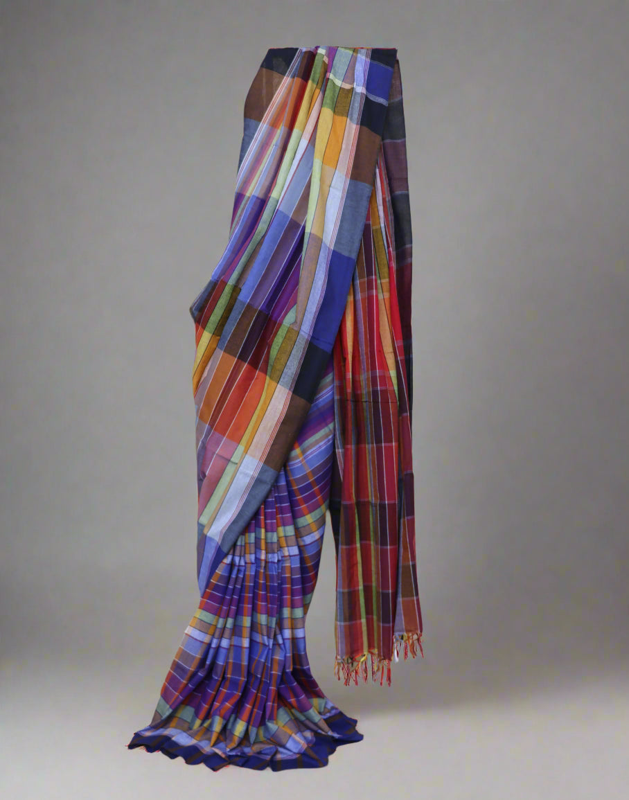 Handloom Cotton Saree – Crafted in Bengal