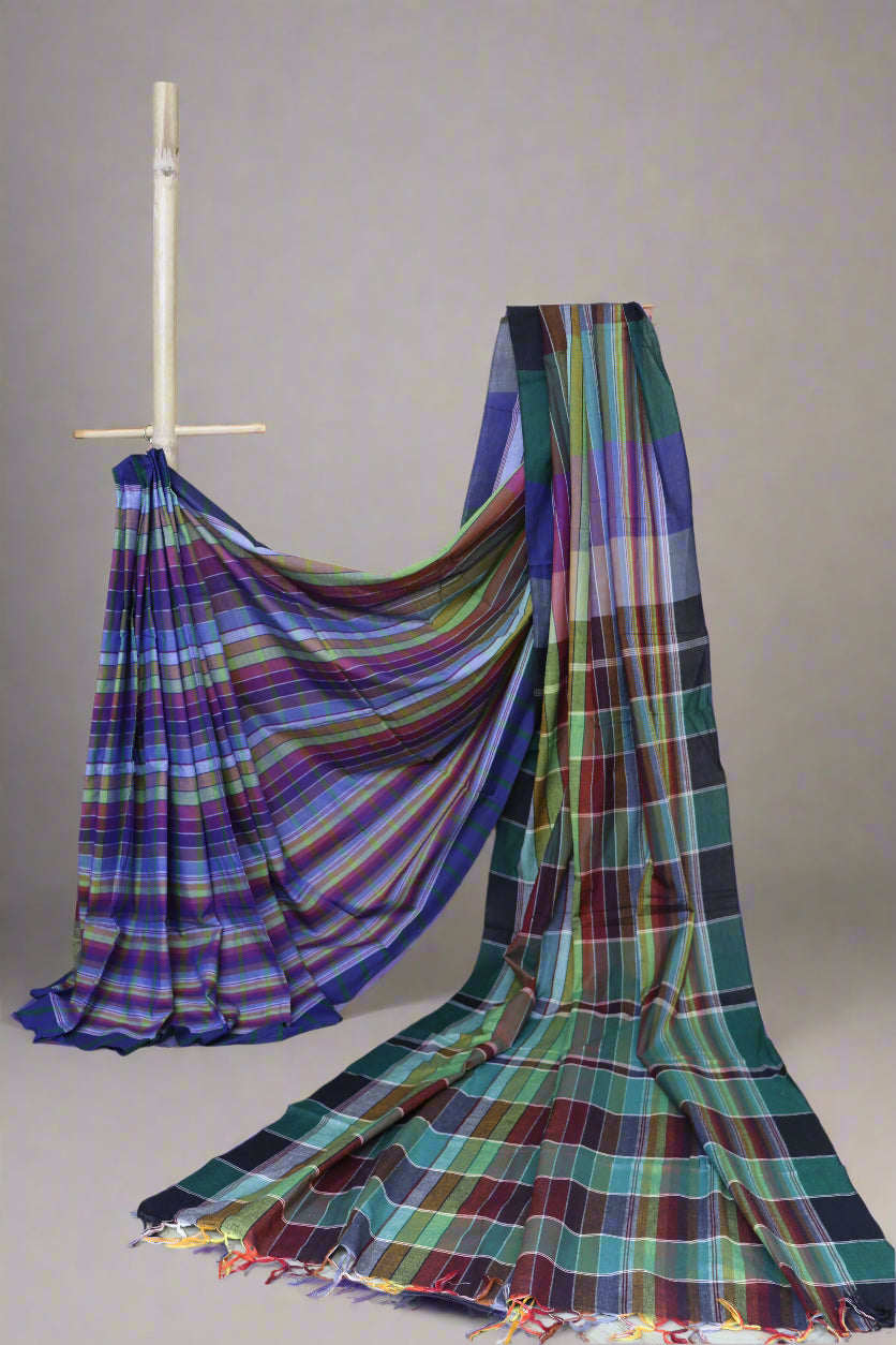 Handloom Cotton Saree – Crafted in Bengal