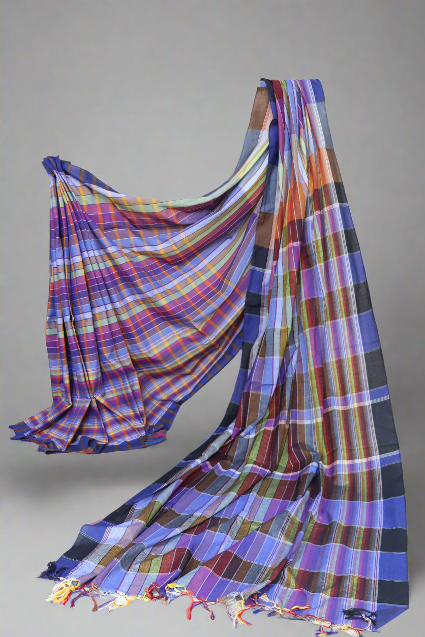 Handloom Cotton Saree – Crafted in Bengal