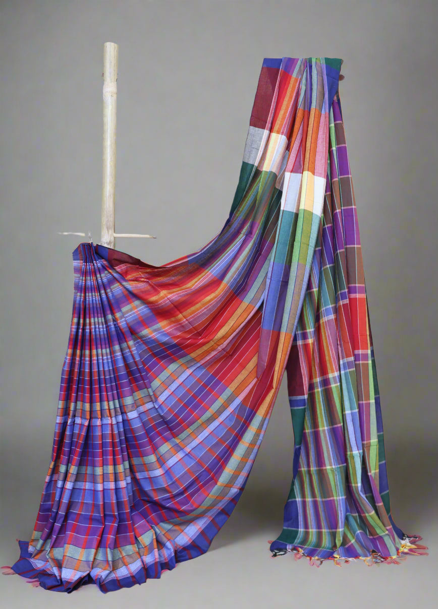 Handloom Cotton Saree – Crafted in Bengal