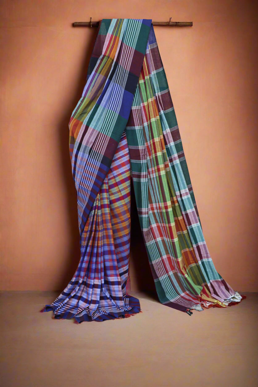 Handloom Cotton Saree – Crafted in Bengal