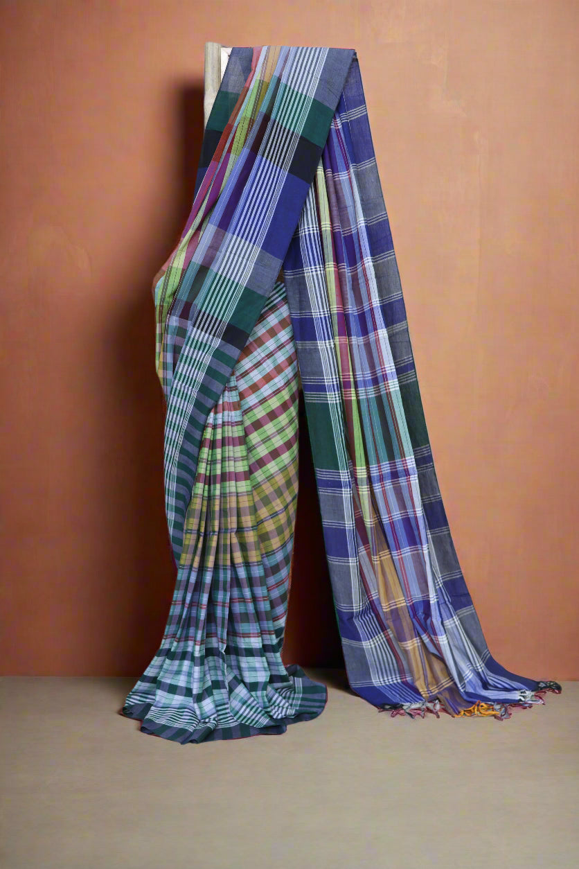 Handloom Cotton Saree – Crafted in Bengal