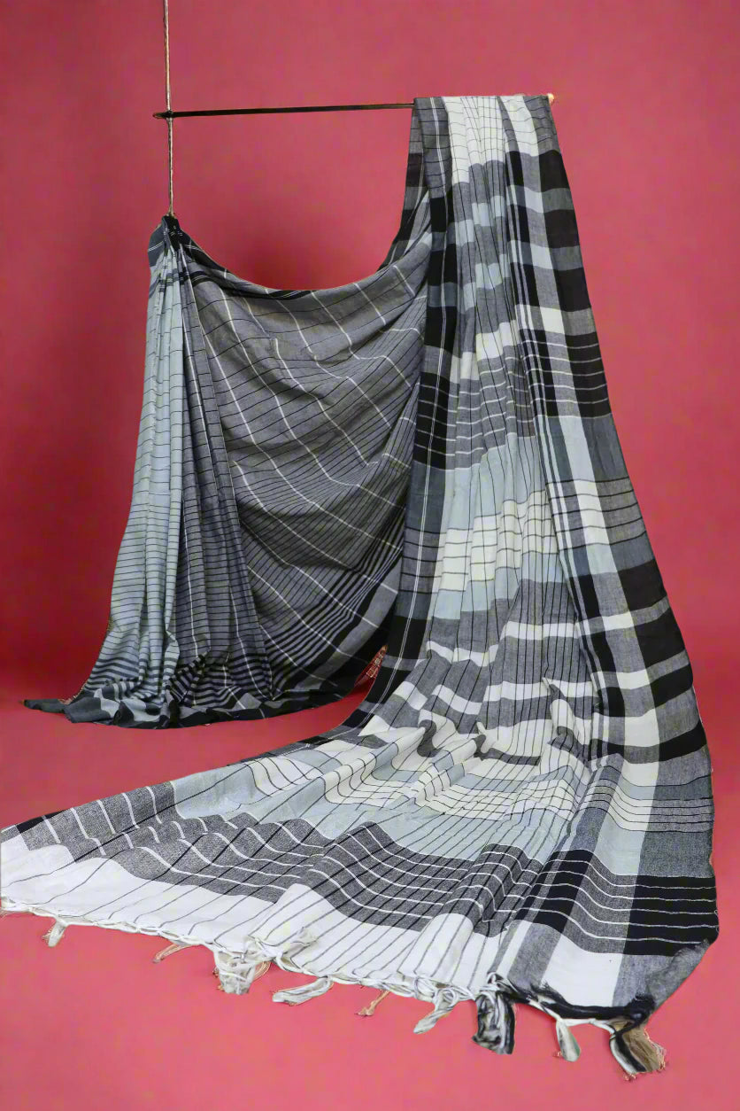 Handloom Cotton Saree – Crafted in Bengal