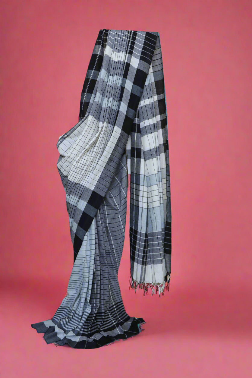 Handloom Cotton Saree – Crafted in Bengal