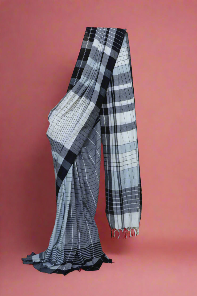 Handloom Cotton Saree – Crafted in Bengal