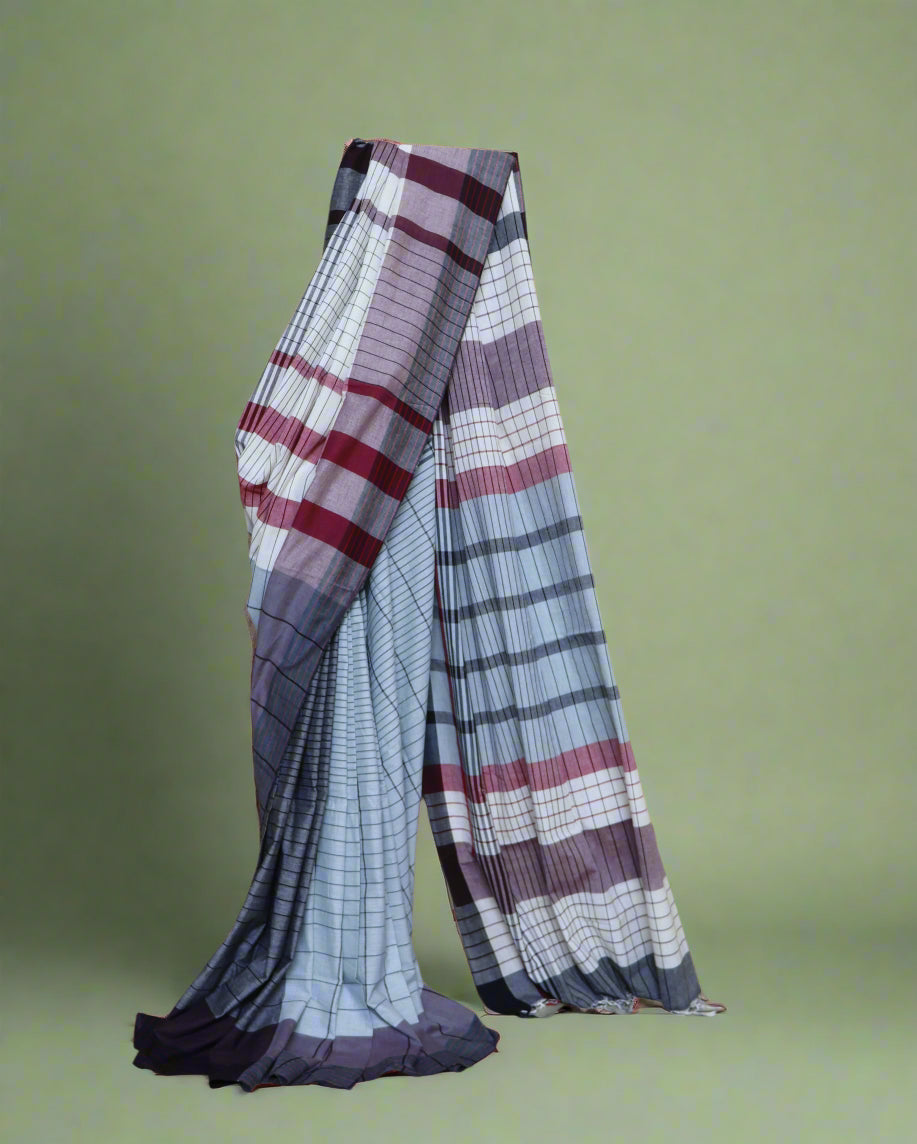Handloom Cotton Saree – Crafted in Bengal