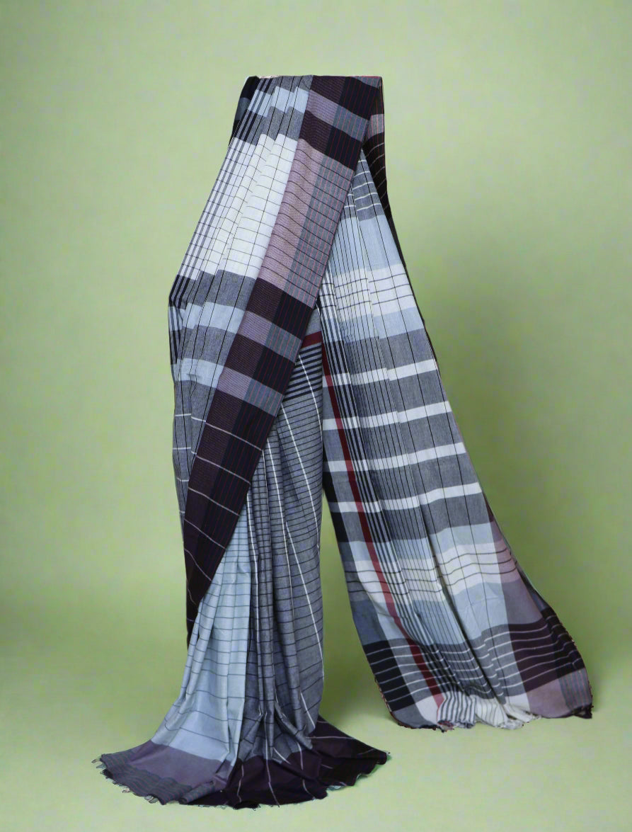 Handloom Cotton Saree – Crafted in Bengal