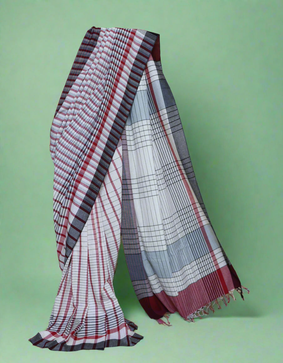 Handloom Cotton Saree – Crafted in Bengal