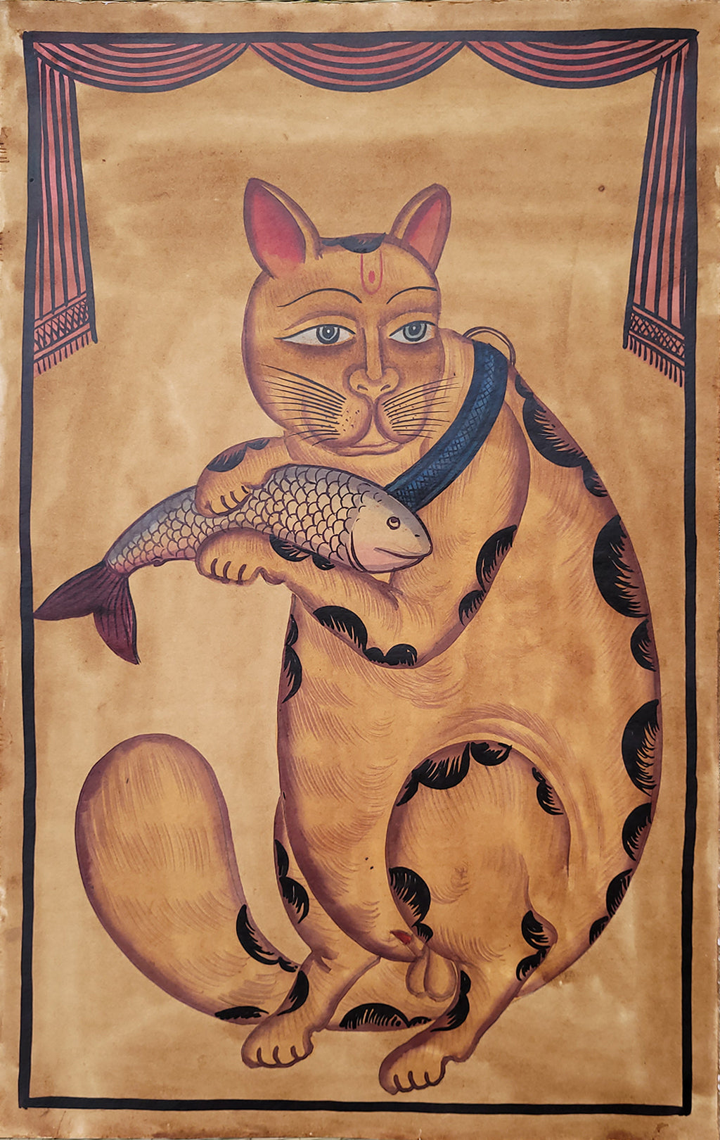 KalighatPainting _by BapiChitrakar