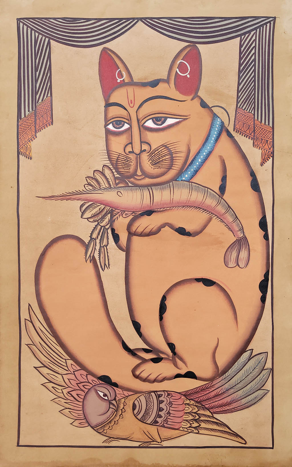 KalighatPainting _by BapiChitrakar