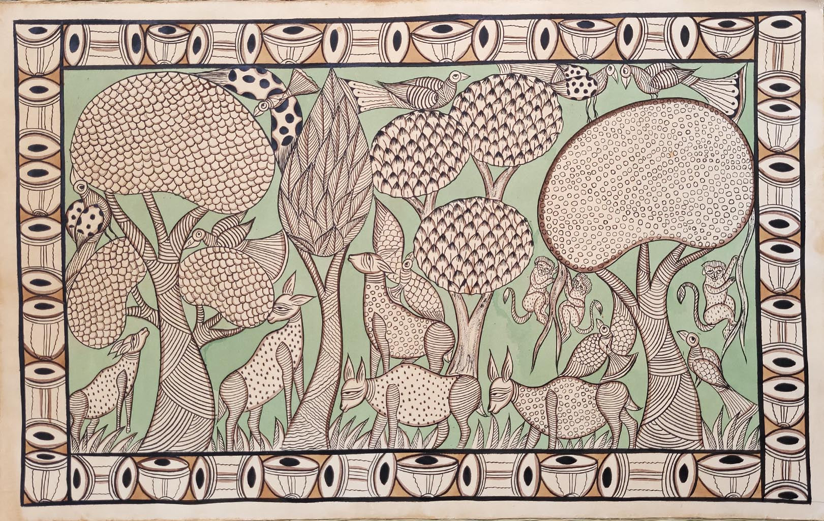 KalighatPainting _by BapiChitrakar