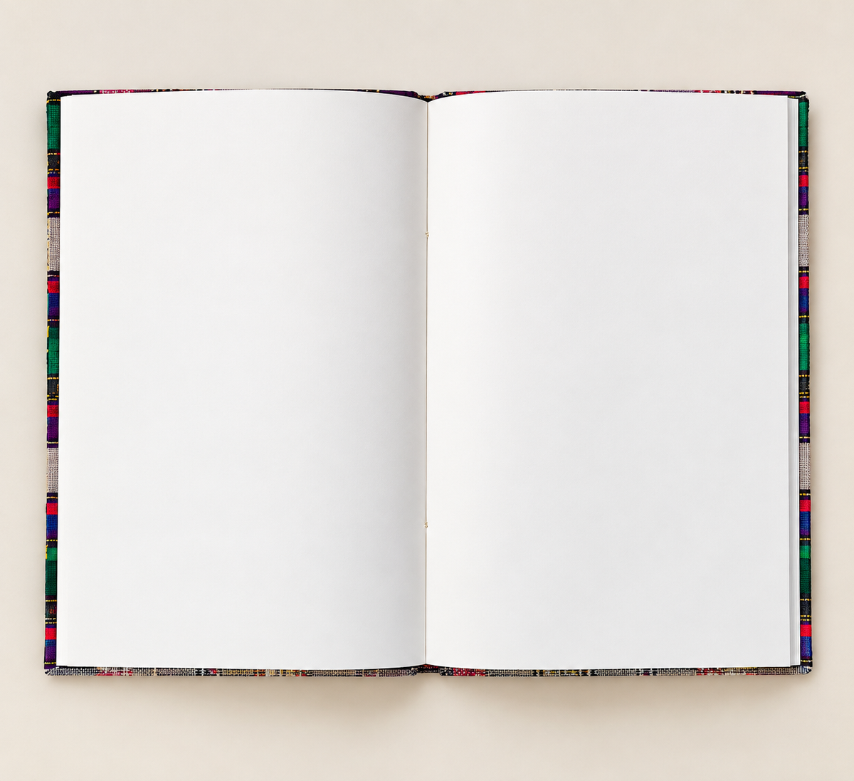 Handcrafted Gamchha Fabric Cover Notebook