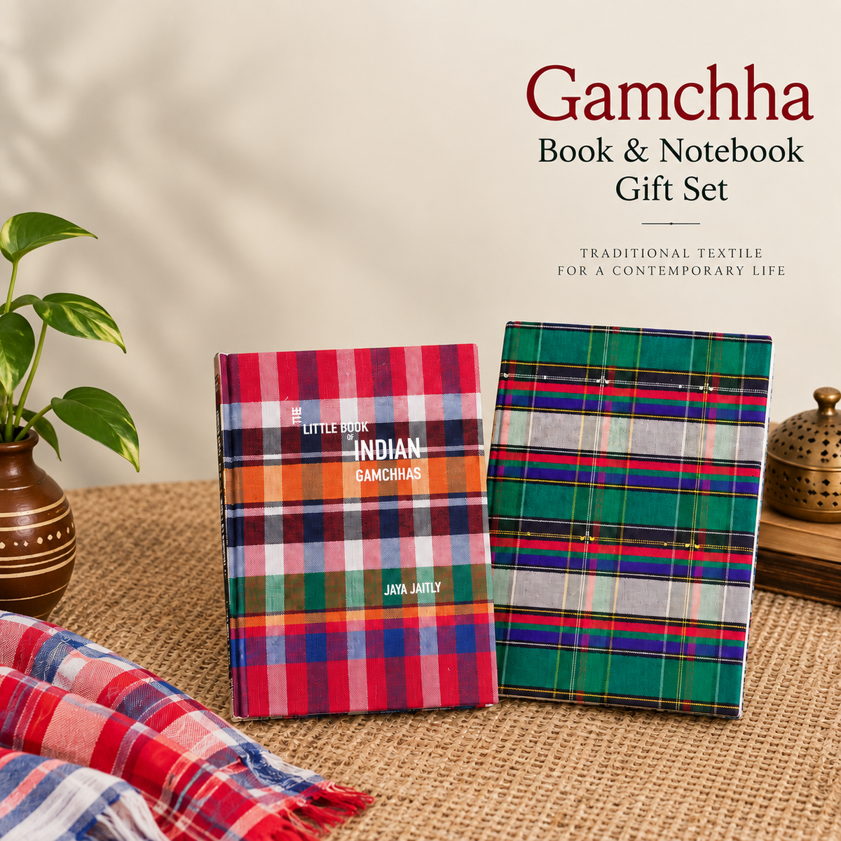 Gamchha: Book & Notebook Gift Set