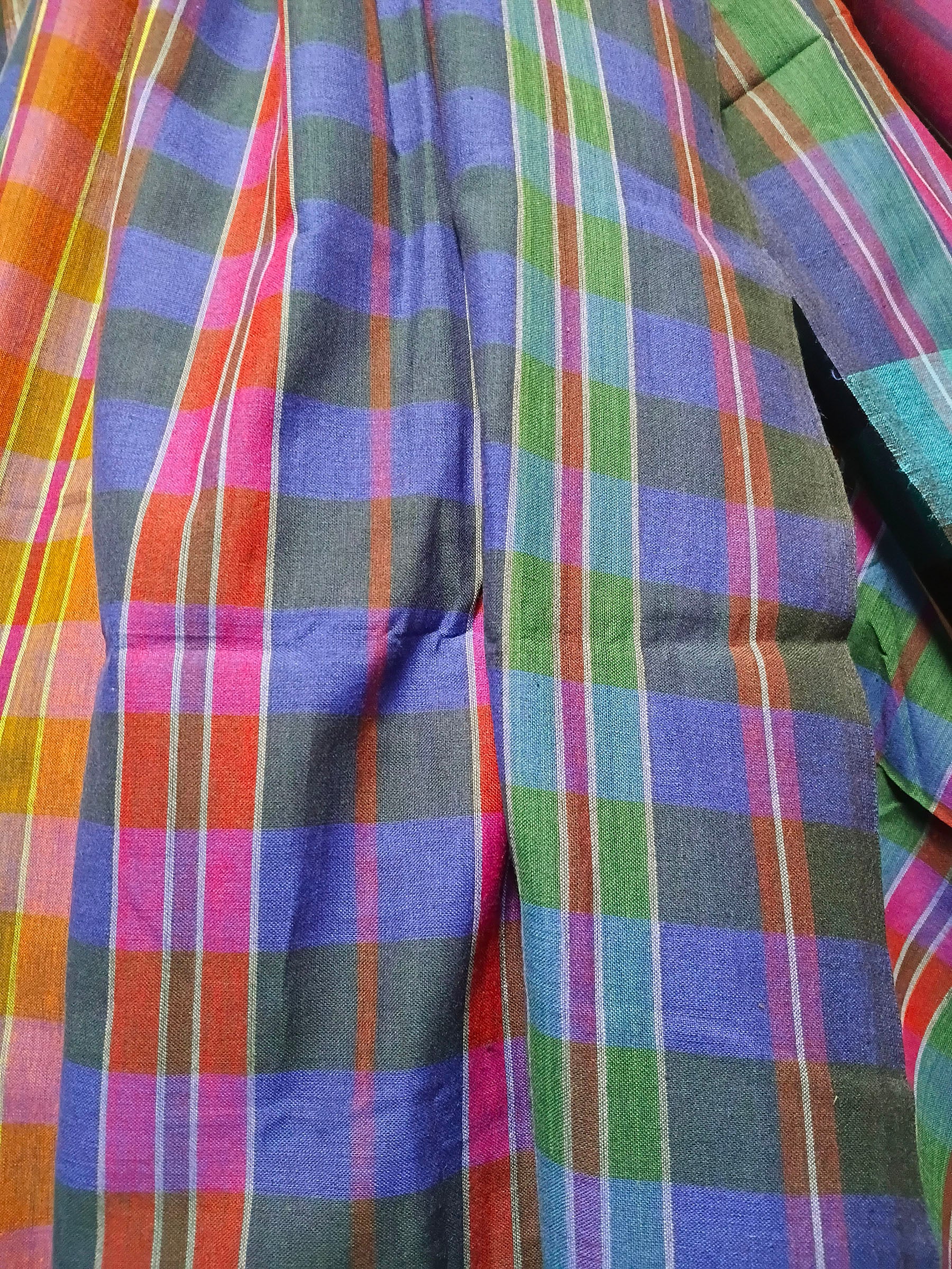 Twilight Blue Handloom Cotton Saree