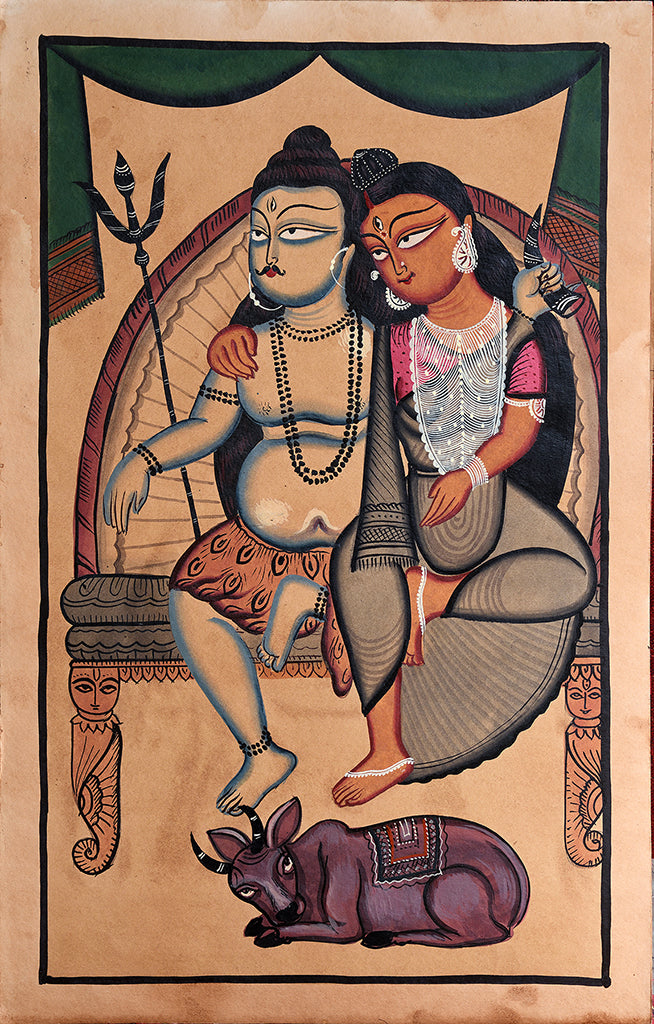 KalighatPainting _by RadhaChitrakar