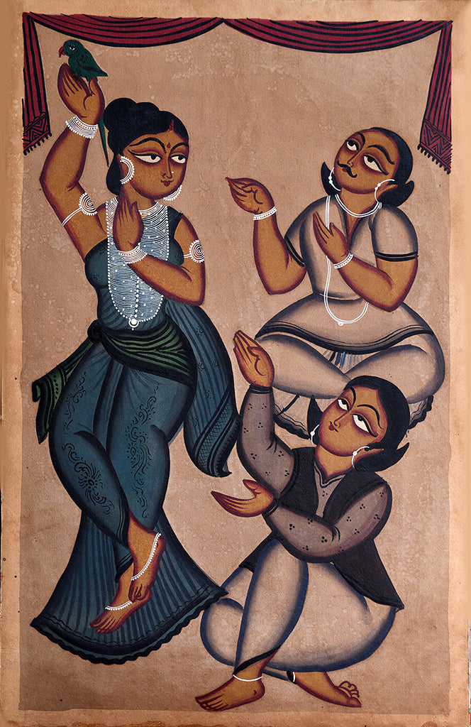 KalighatPainting _by RadhaChitrakar