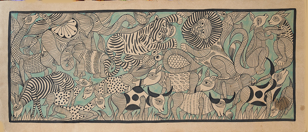 KalighatPainting _by RadhaChitrakar