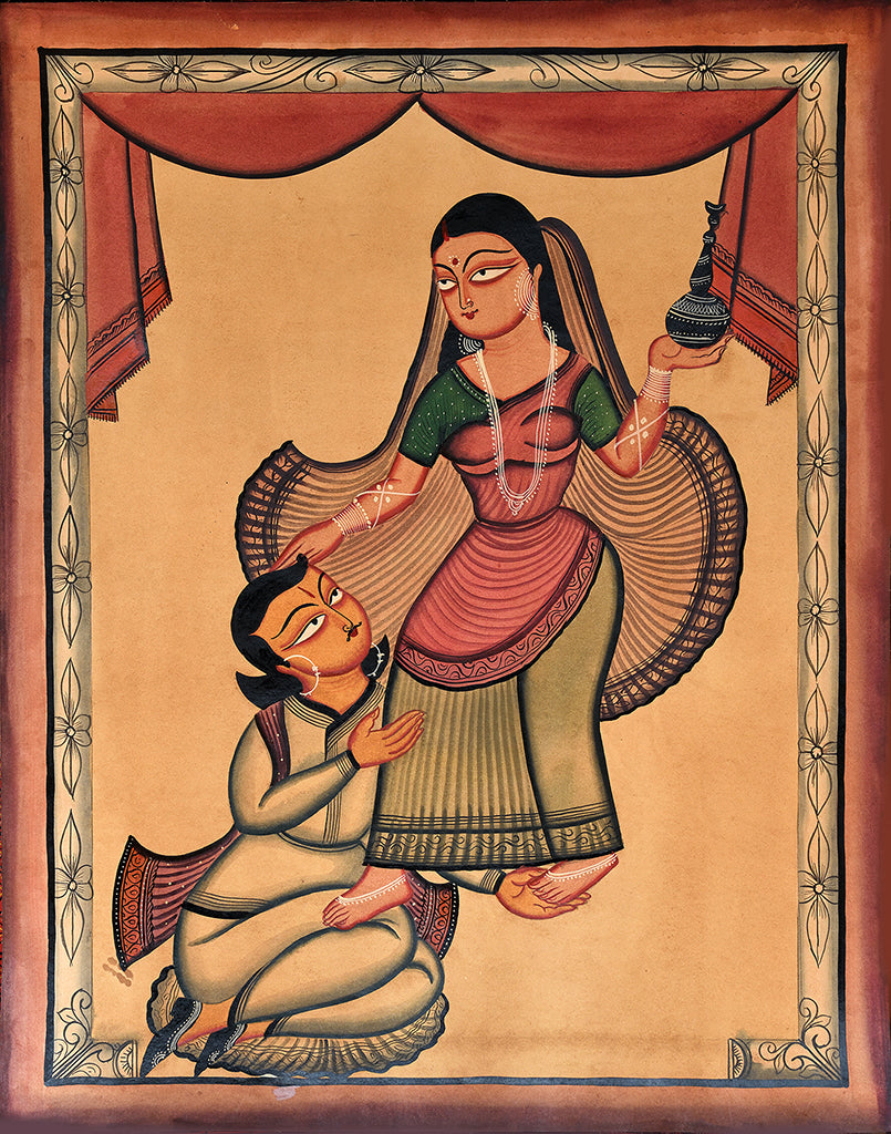 KalighatPainting _by RadhaChitrakar