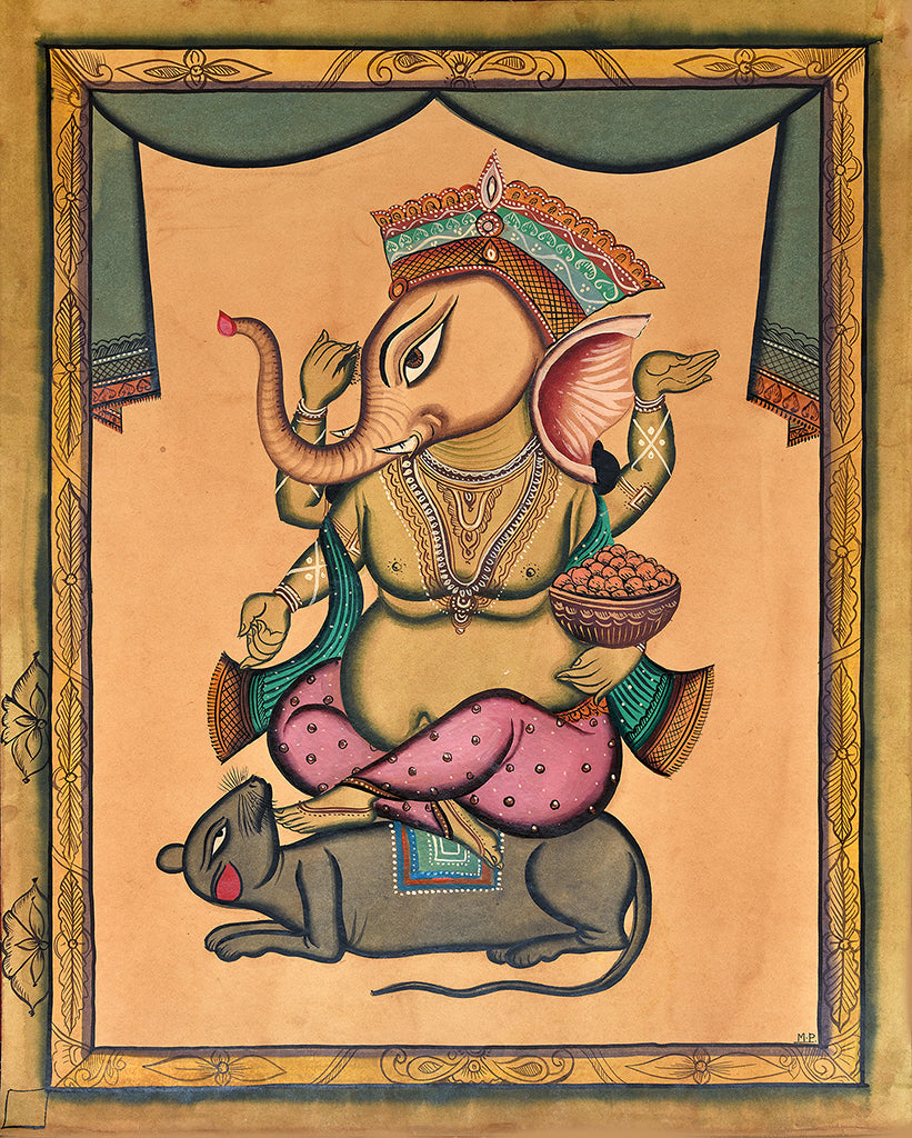 KalighatPainting _by RadhaChitrakar