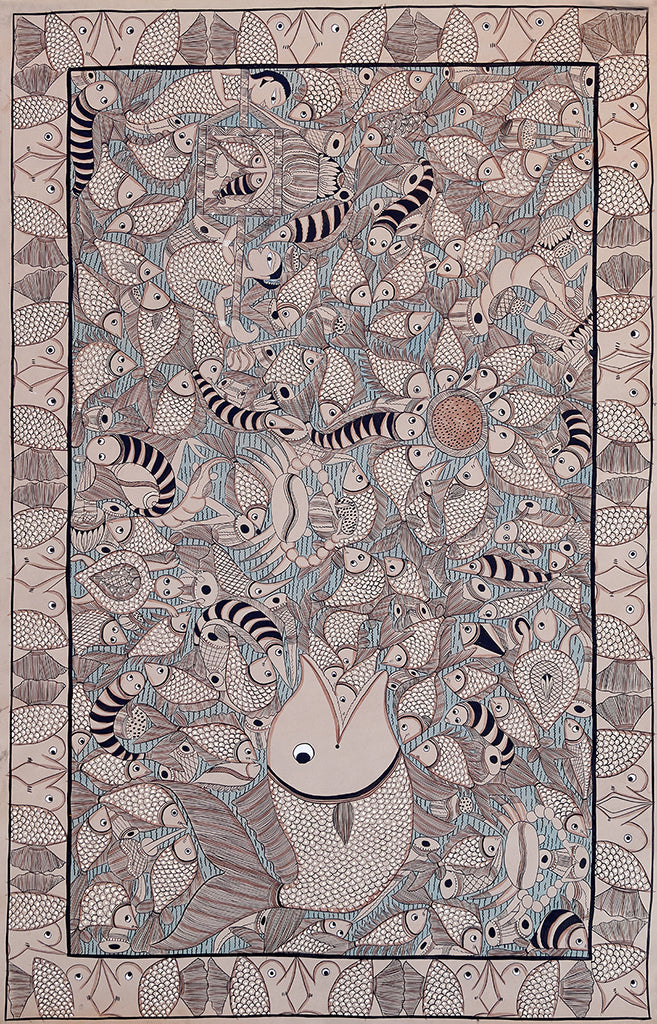 KalighatPainting _by RadhaChitrakar