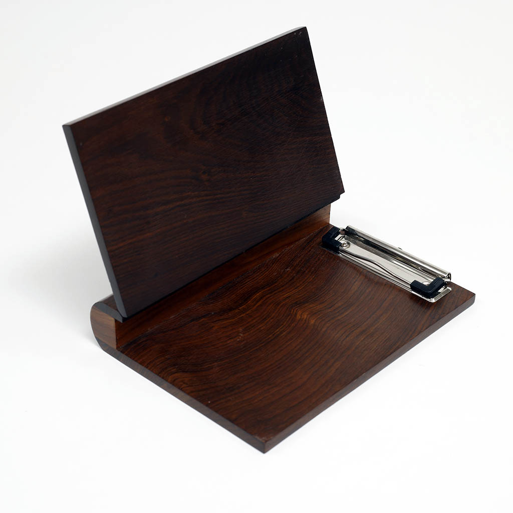 Wooden Carved Clipboard with Folded Cover – A5 Size