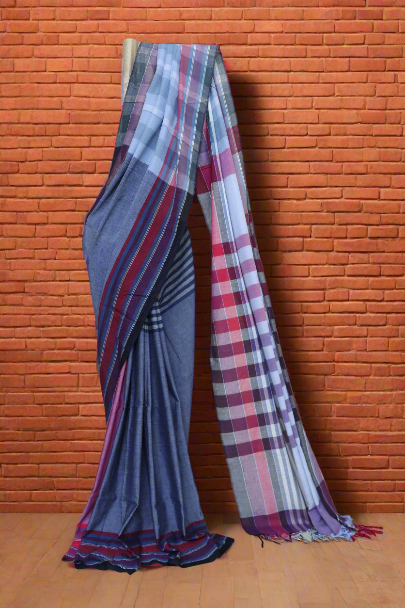Handloom Cotton Saree – Crafted in Bengal