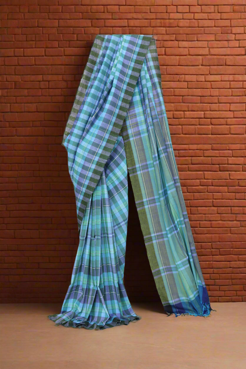 Handloom Cotton Saree – Crafted in Bengal