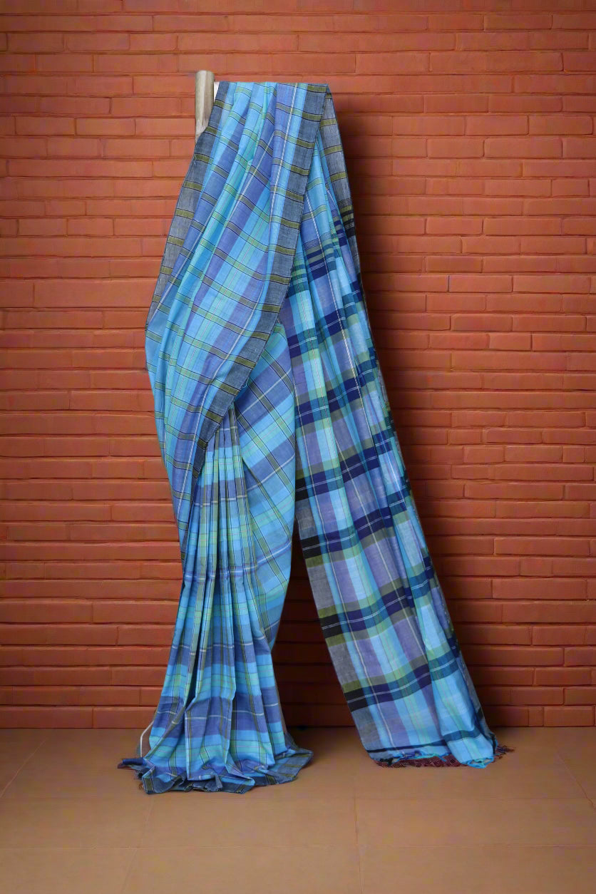 Handloom Cotton Saree – Crafted in Bengal