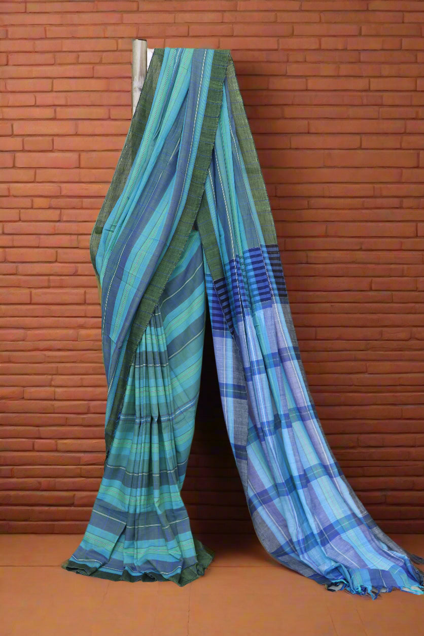 Handloom Cotton Saree – Crafted in Bengal