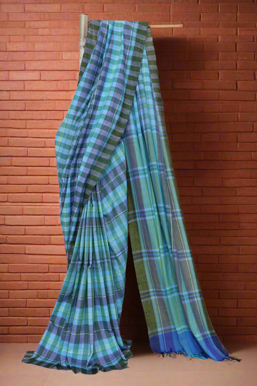 Handloom Cotton Saree – Crafted in Bengal