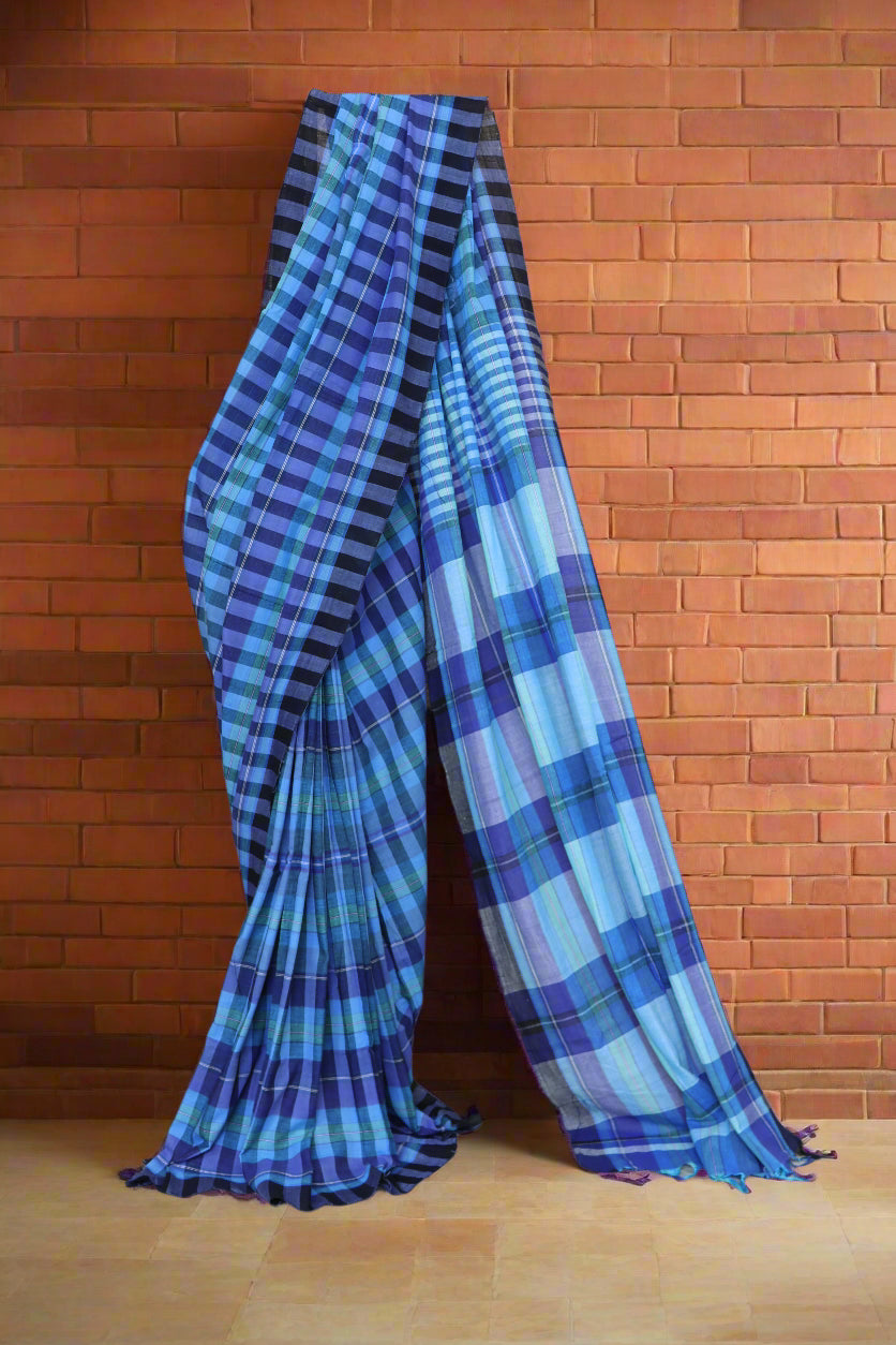 Handloom Cotton Saree – Crafted in Bengal