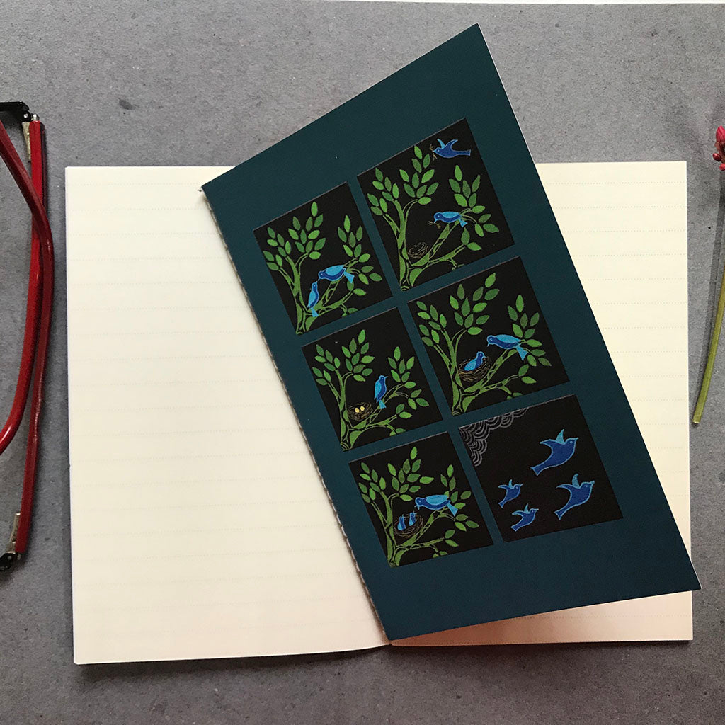 Contemporary art small notebooks-Set of 4
