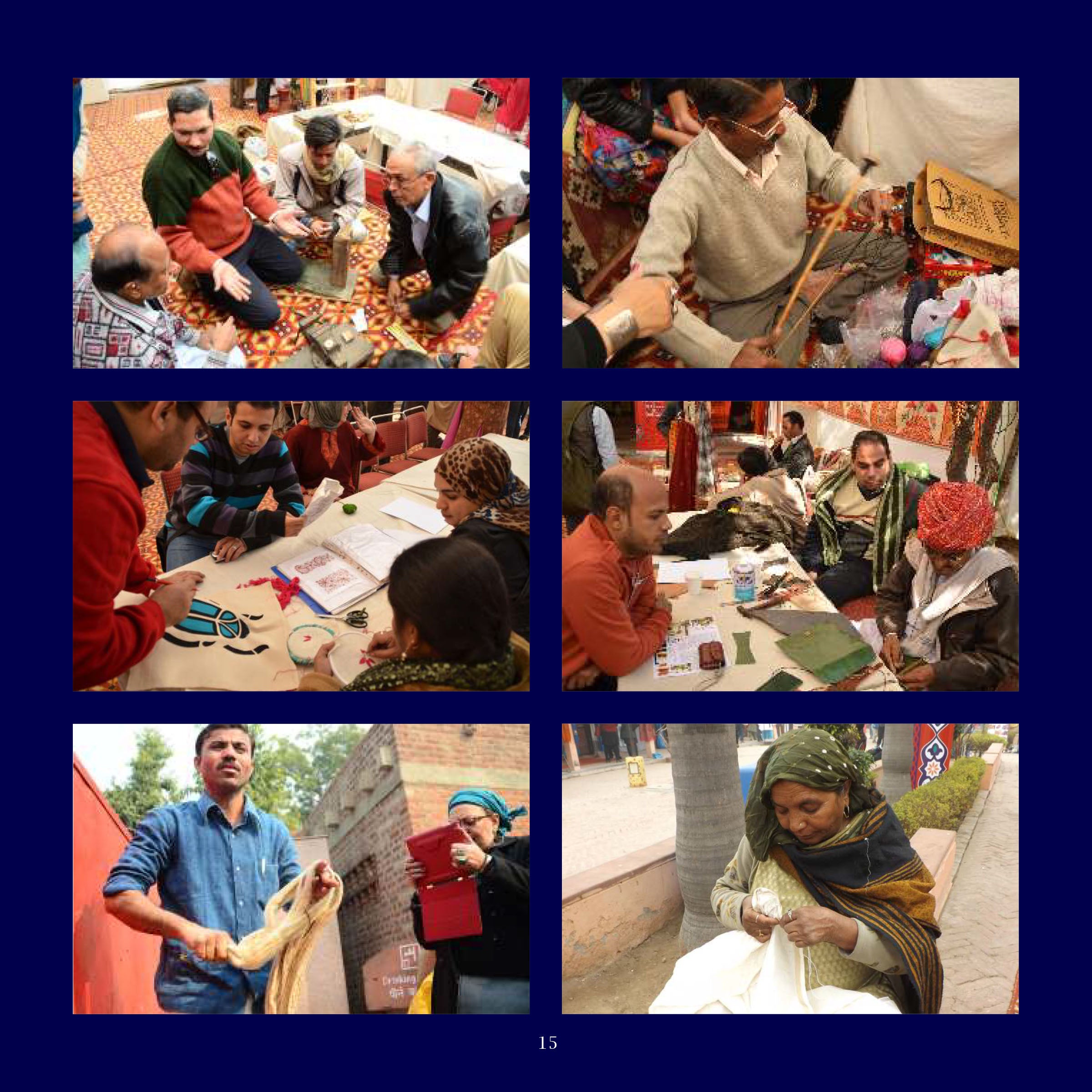 Craft & Skill Exchange workshop : India-Egypt 2014