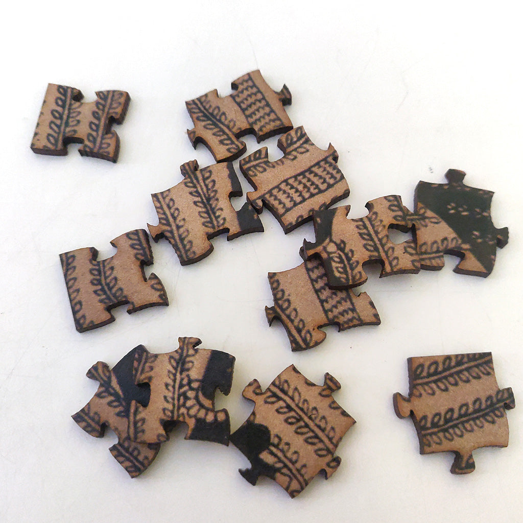 Mata ni Pachedi Art Jigsaw Puzzle (204 pieces)