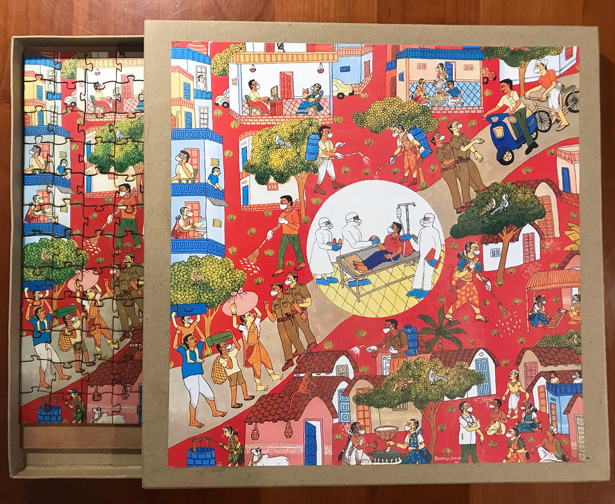 Cherial Art Jigsaw Puzzle (144 pieces)