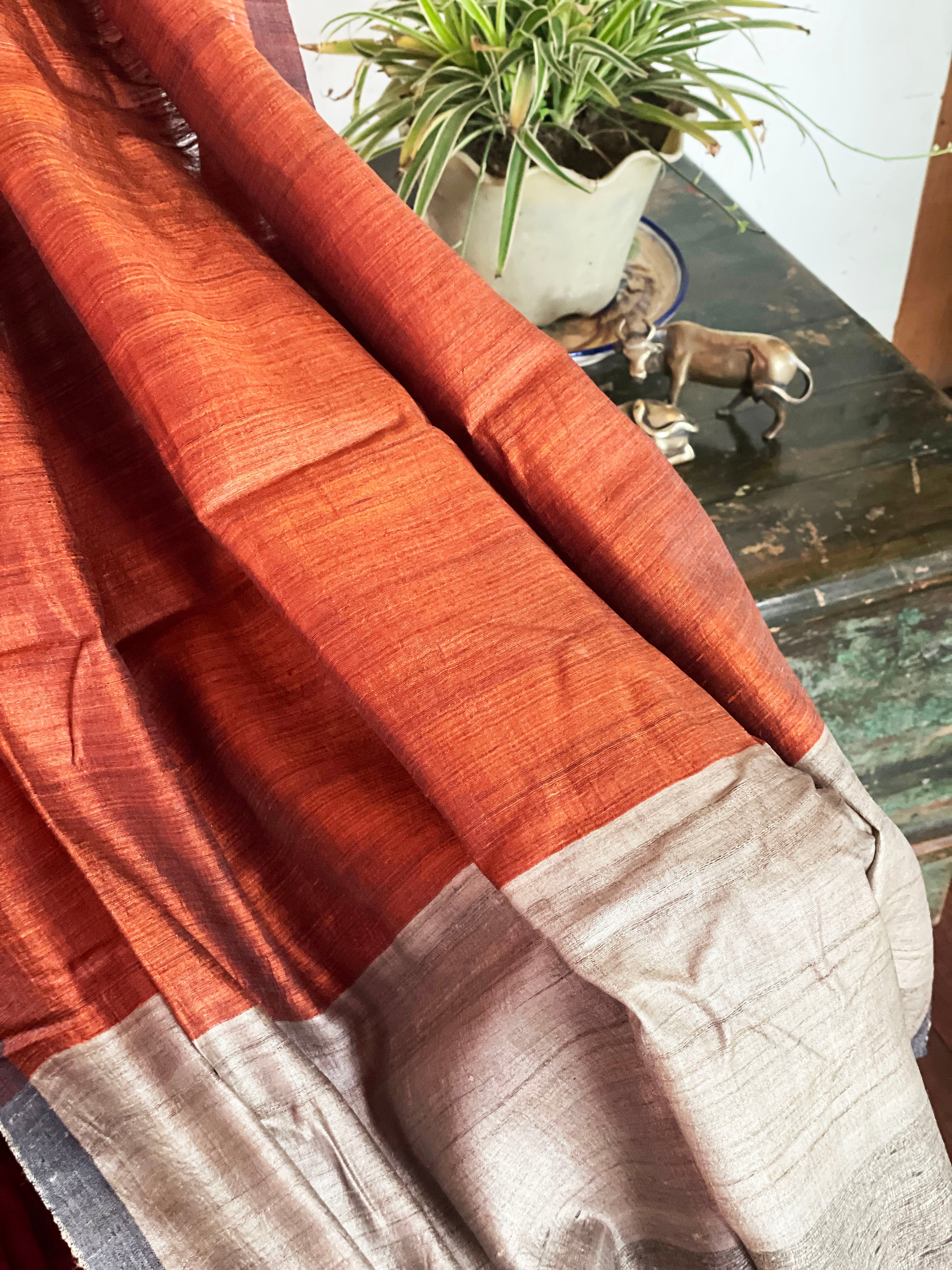 Matka silk saree from Bhagalpur