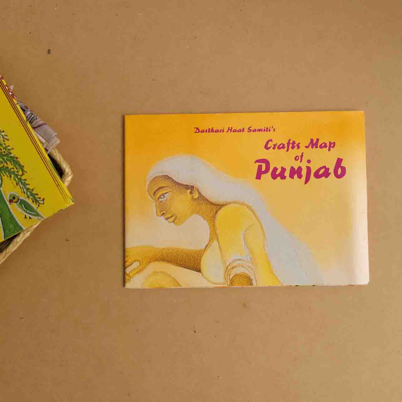 Crafts & Textiles Map of Punjab, Single Side Print -Front