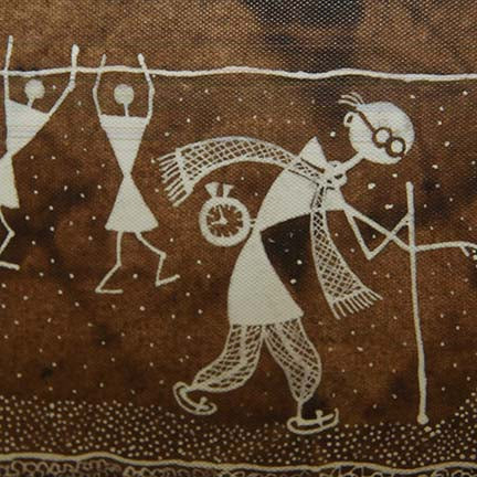 Exclusive Warli Painting – Mahatma Gandhi’s Life by Anil Vangad