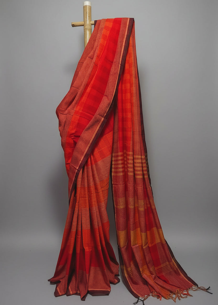 Gamchha Saree from West Bengal