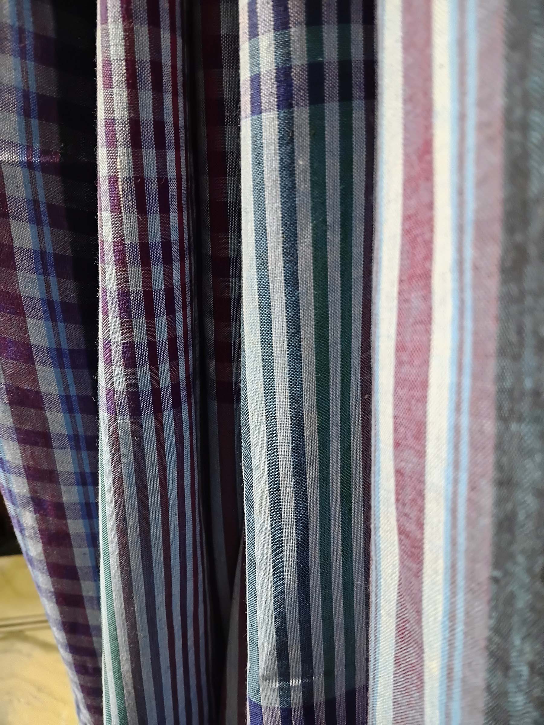 Contemporary Gamchha Cotton Saree – Multicolor Check Edit